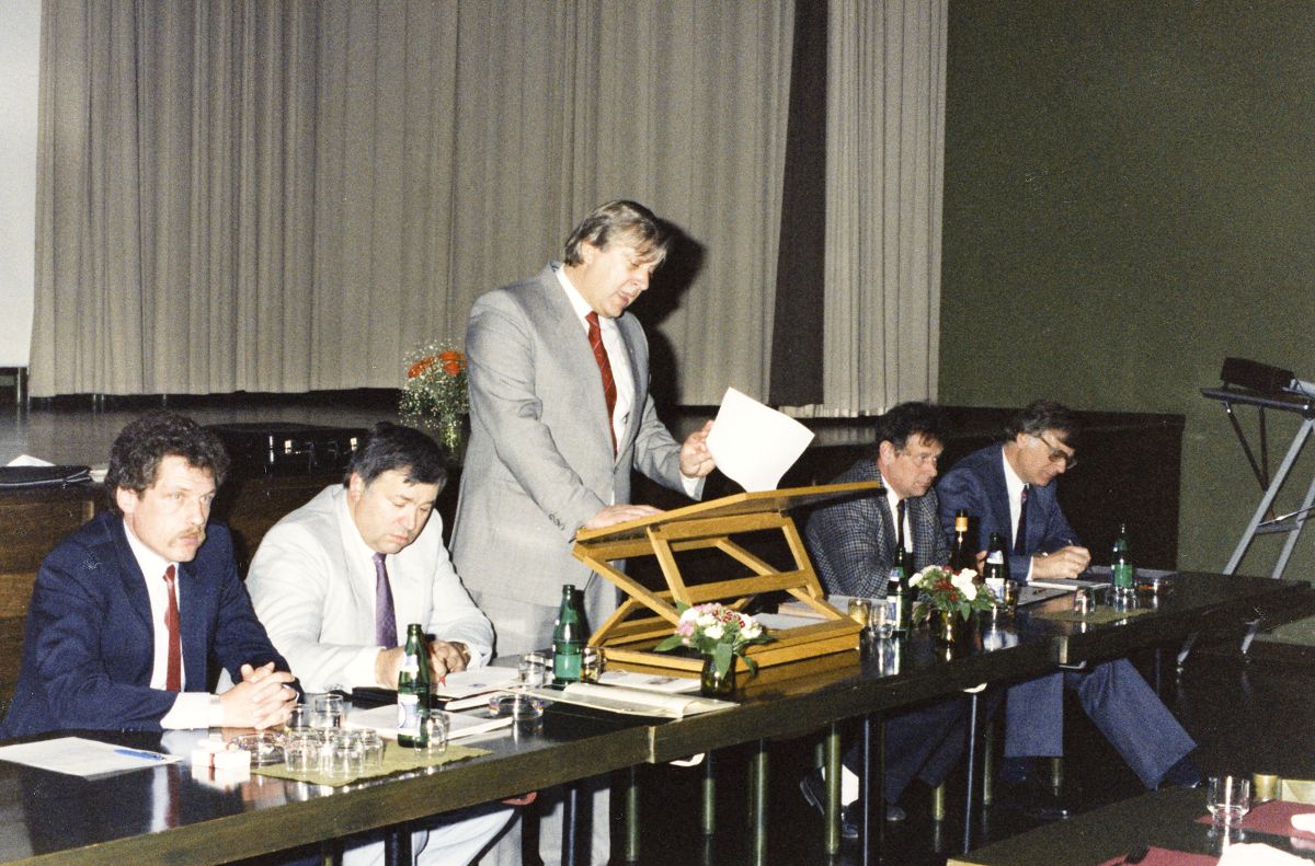K 1988 04 30 GV J. Krapf K. Hofmann R. Hohl  K. Nussbaumer D. Emmenegger
