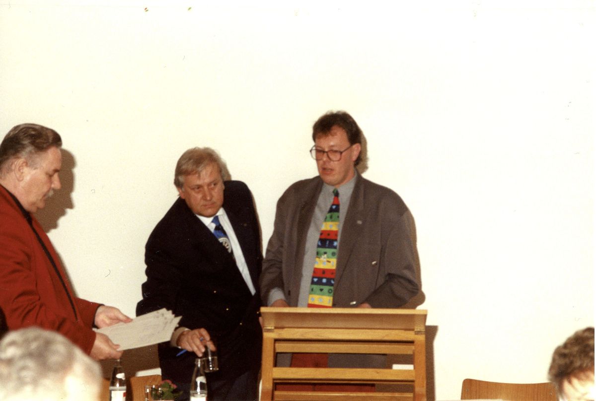Nk GV 1994 Sekretr A. WErdenberg R. Hohl Kassier Peter Wittwer