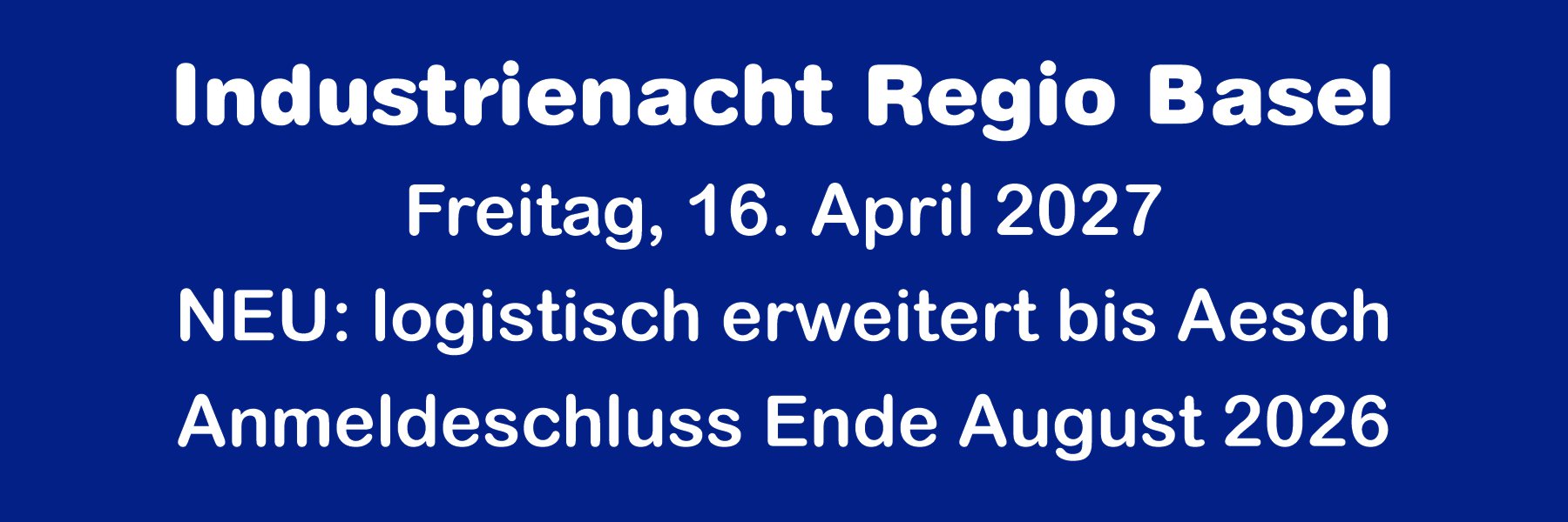 Industrienacht Regio Basel 2027