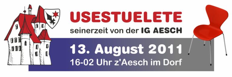 USESTUELETE 2011 mit Stuhlwettbewerb